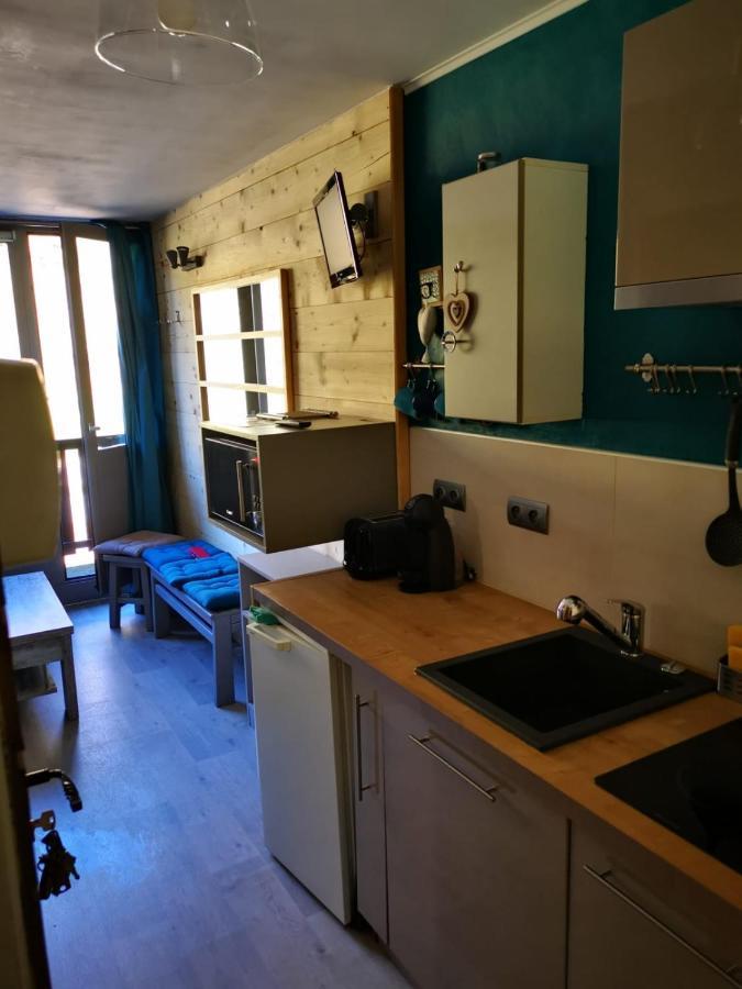 Studio chaleureux à LANSLEVILLARD VAL CENIS 2 pers + 1 enfant Exterior foto